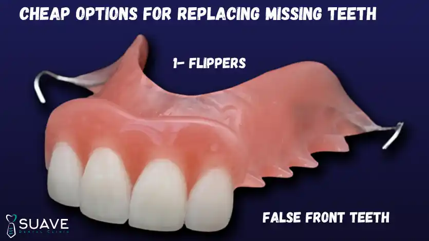 Cheap Options to Replace Missing Teeth 7 removable partial denture is the cheapest option to replace missing teeth
