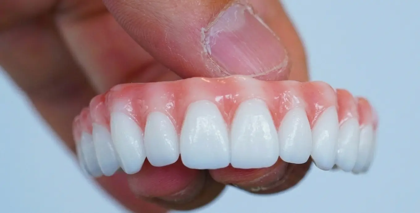permanent conventional denture for longlasting use