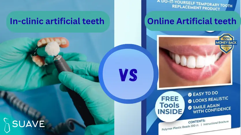 artificial fake teeth prices in Suave Clinic