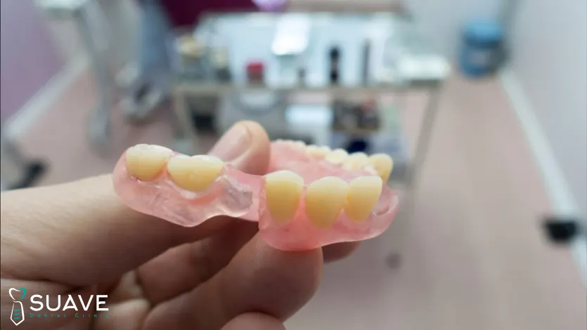 Home 5 flexible partial denture to replace missing teeth comfortably